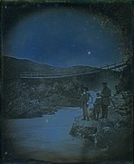 Fishing at the Falls of Rossie